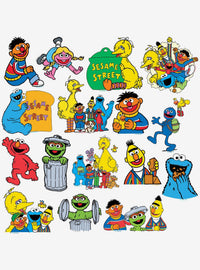 Pack de 100 stickers Sesame Street Vintage 1969