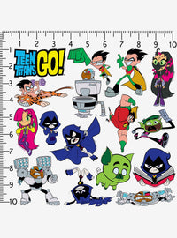 Teen Titans Go: pack de 100 stickers