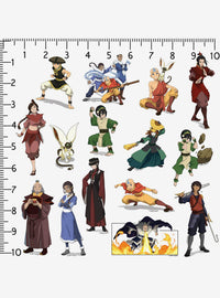 Pack de 100 stickers de Avatar: La leyenda de Aang