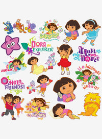 Pack de 100 stickers de Dora la Exploradora