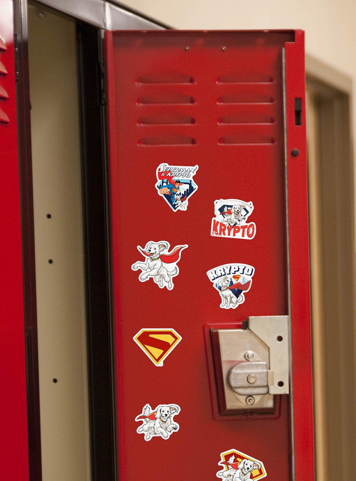 Pack de 100 stickers de Krypto - Superman (2025)