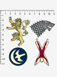 Pack de 100 stickers variados de Game of Thrones