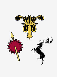 Pack de 100 stickers variados de Game of Thrones