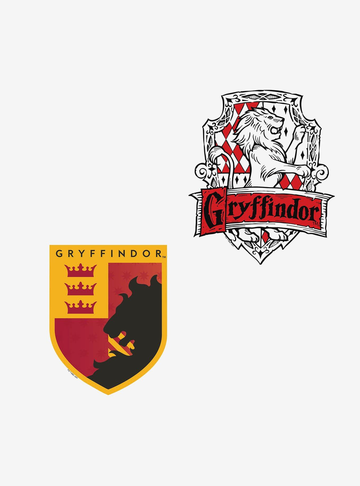 Pack de 100 stickers Gryffindor de Harry Potter