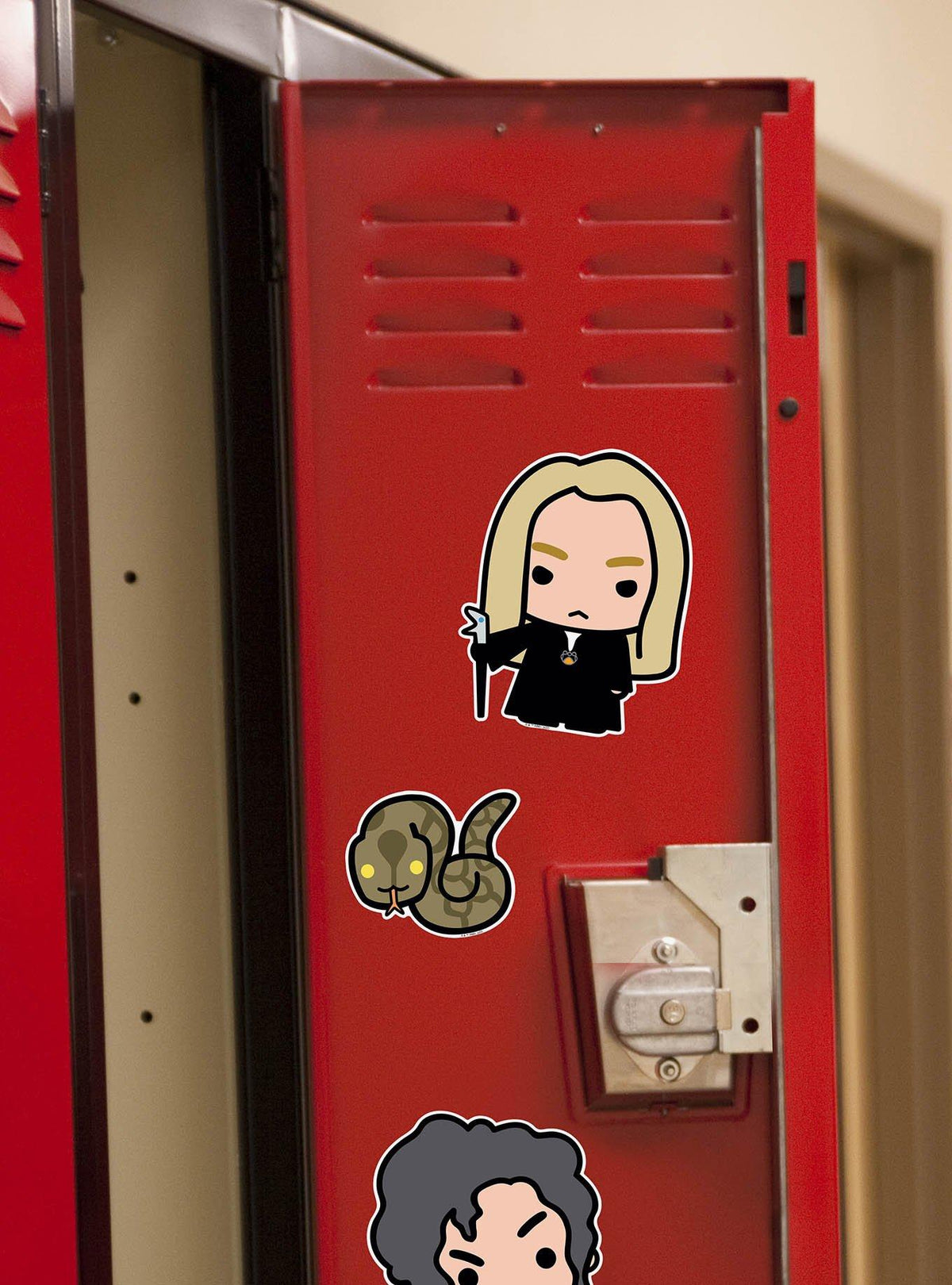 Pack de 100 stickers chibi de villanos de Harry Potter