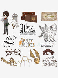 Pack de 100 stickers chibi de Harry Potter
