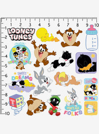 Pack de 100 stickers tiernos de Looney Tunes