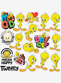 Pack de 100 stickers de Piolín | Looney Tunes