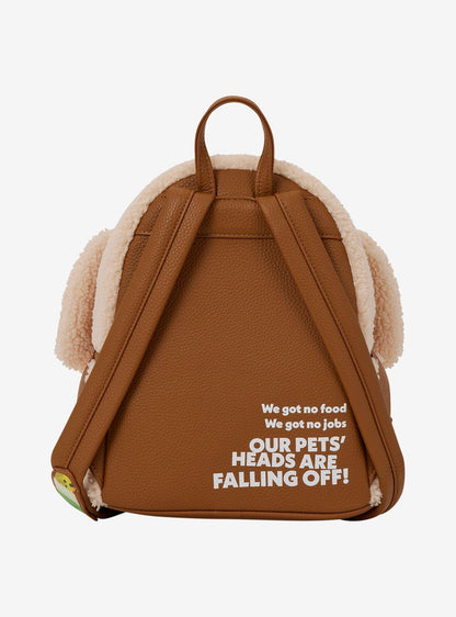 Mochila mini Dumb & Dumber Mutts Cutts Van luminosa