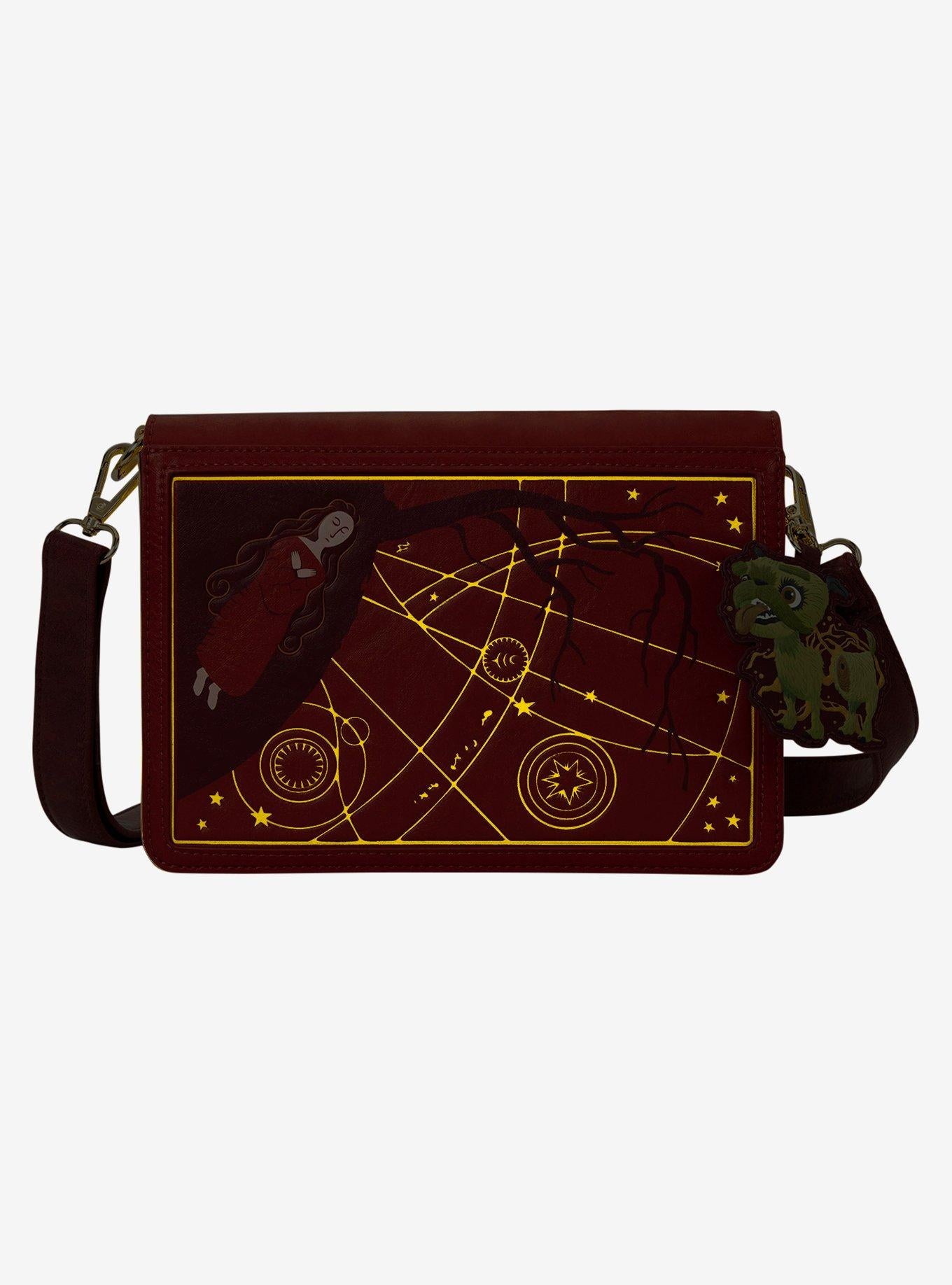 Cartera cruzada libro ParaNorman que brilla en la oscuridad
