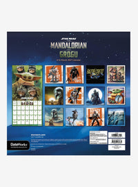 Calendario mural 2027 de The Mandalorian y Grogu
