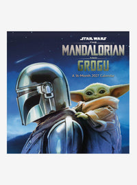Calendario mural 2027 de The Mandalorian y Grogu