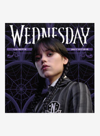 Calendario de pared Wednesday 2027 de 16 meses