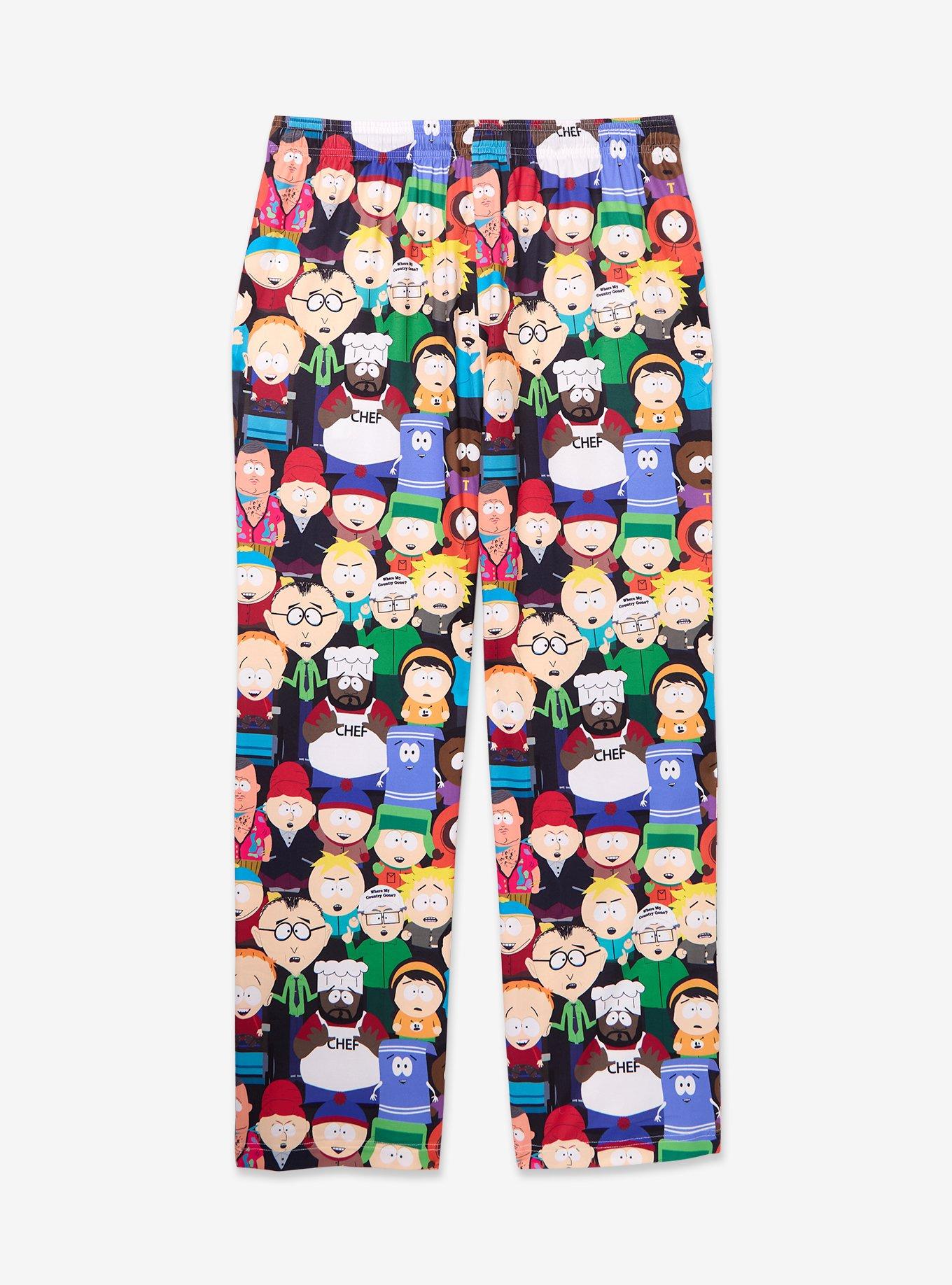 Pantalón de pijama con estampado de South Park