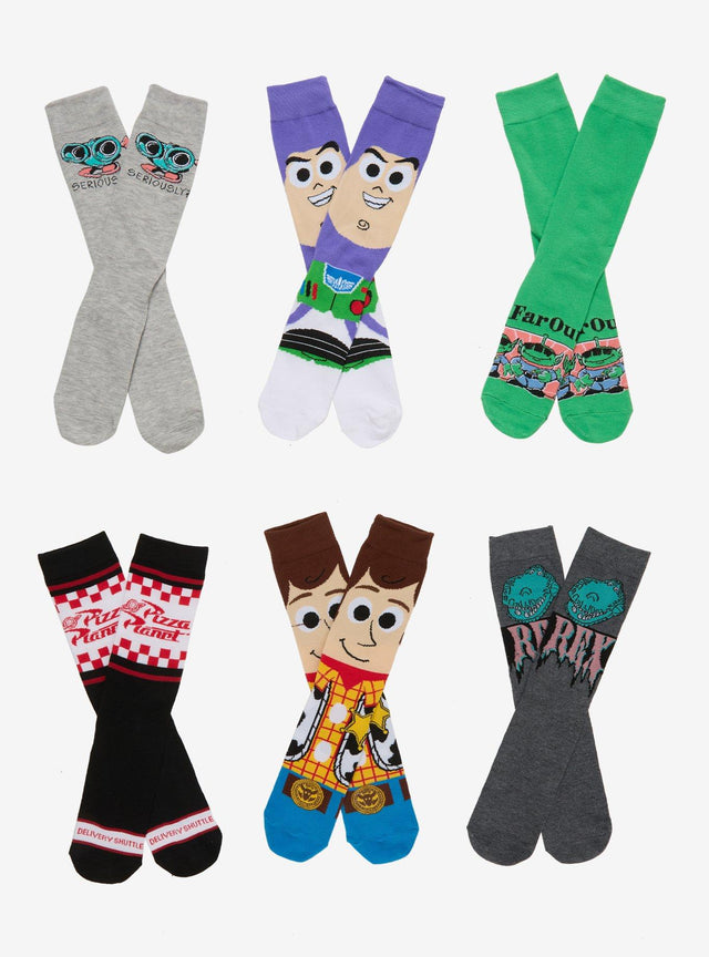 Calcetines Toy Story Disney Pixar, 6 pares