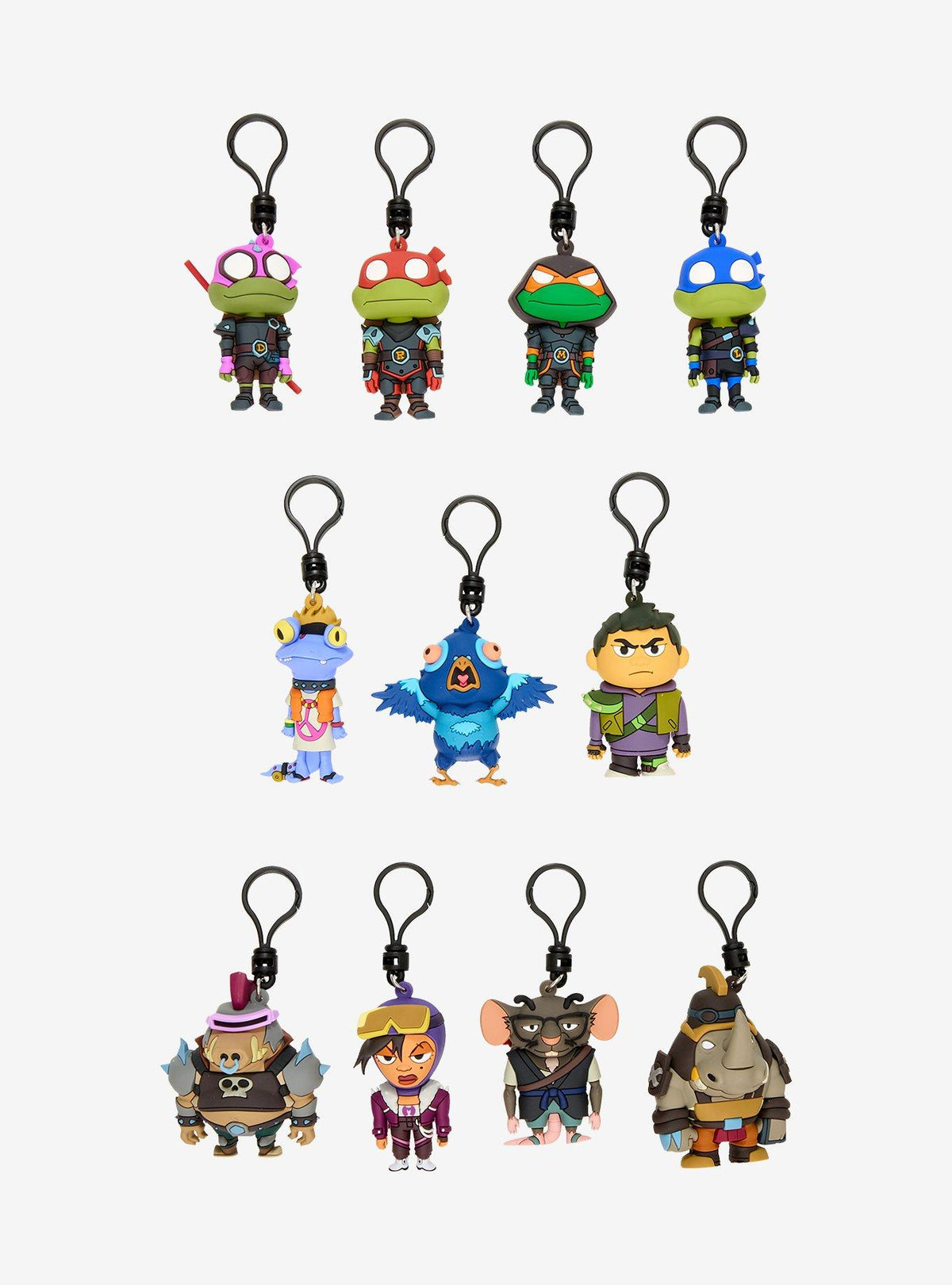 Clip sorpresa para bolso Teenage Mutant Ninja Turtles x Godzilla