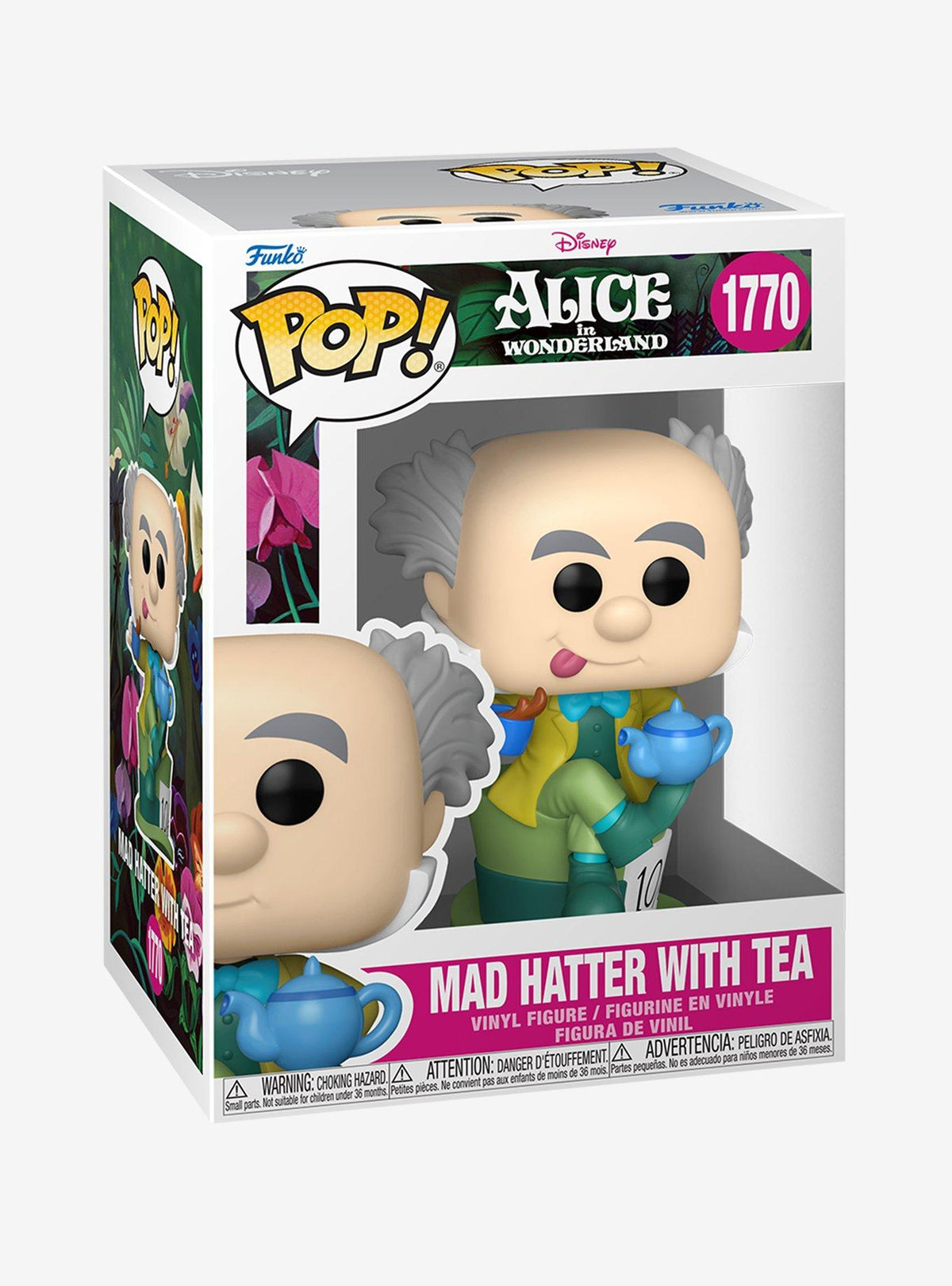 Funko Pop! Mad Hatter con té – Alicia en el País de las Maravillas