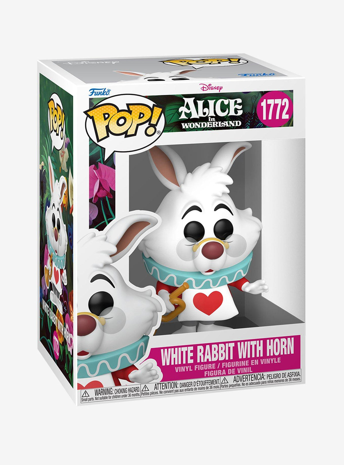 Funko Pop! White Rabbit con cuerno – Alicia en el país de las maravillas