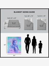 Wicked: For Good Manta Sherpa Glinda Blossoms