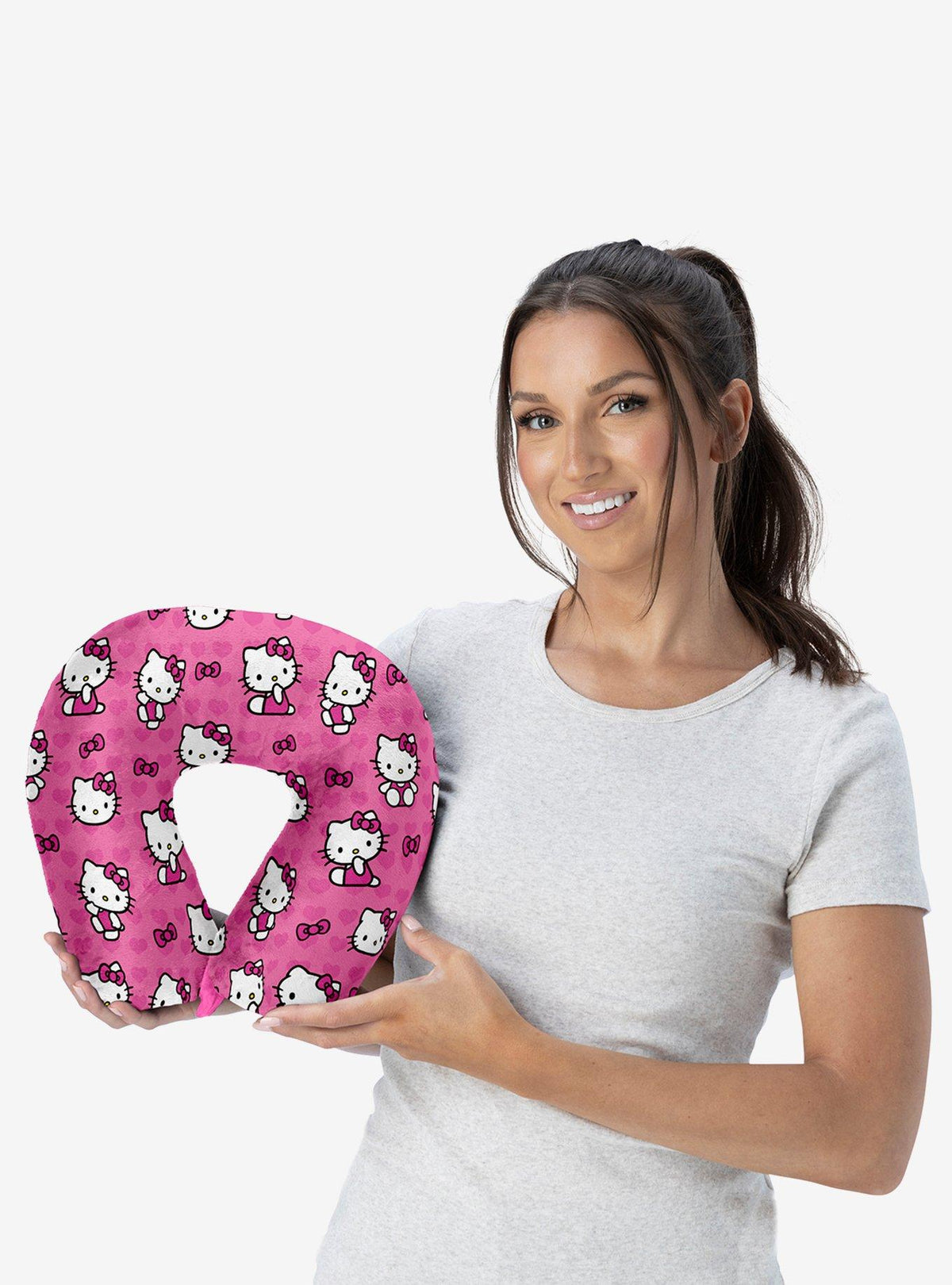 Lovable Store Cojín cervical Hello Kitty I Love Pink · Space Store