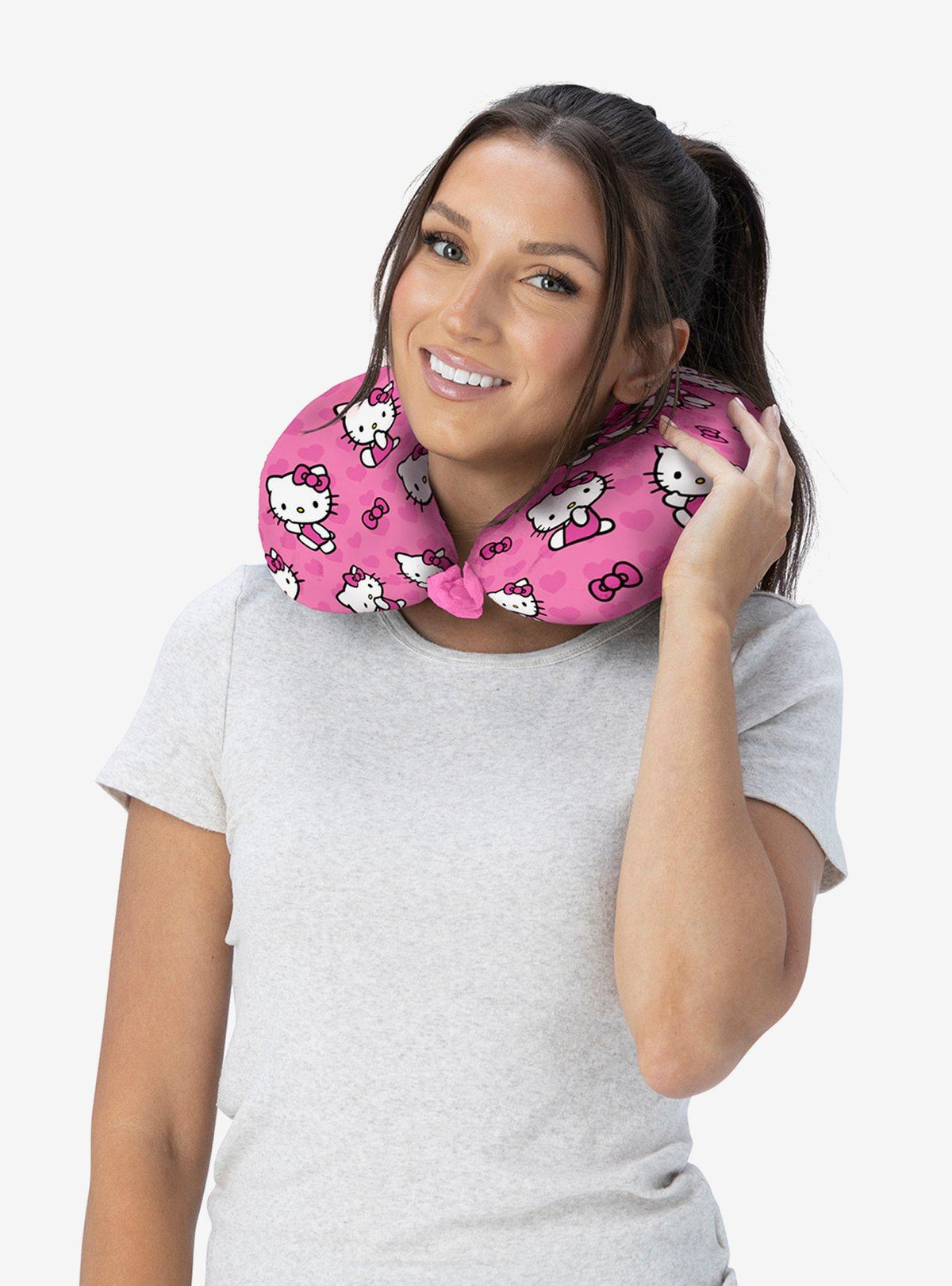 Lovable Store Cojín cervical Hello Kitty I Love Pink · Space Store