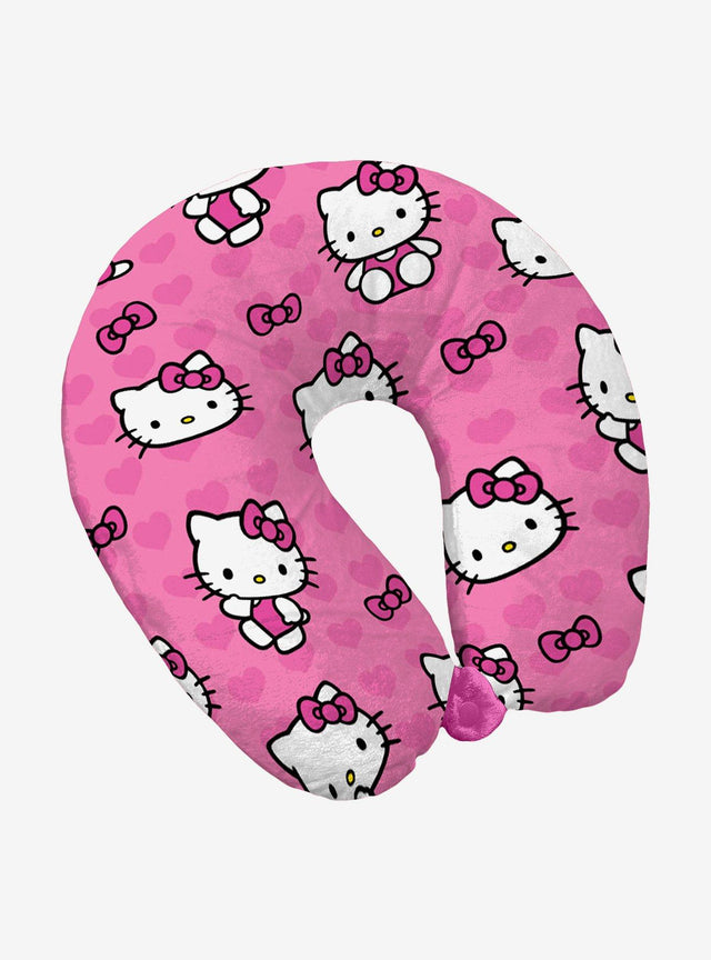 Almohada de viaje Hello Kitty I Love Pink