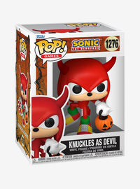 Funko Pop! Knuckles disfrazado de diablo
