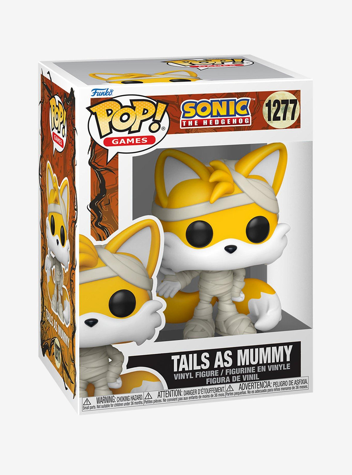 Funko Pop! Tails como momia - Sonic the Hedgehog
