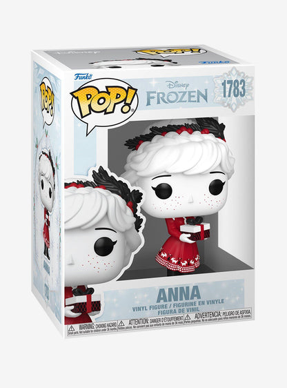 Funko Pop! Disney Frozen Anna figura de vinilo navideña