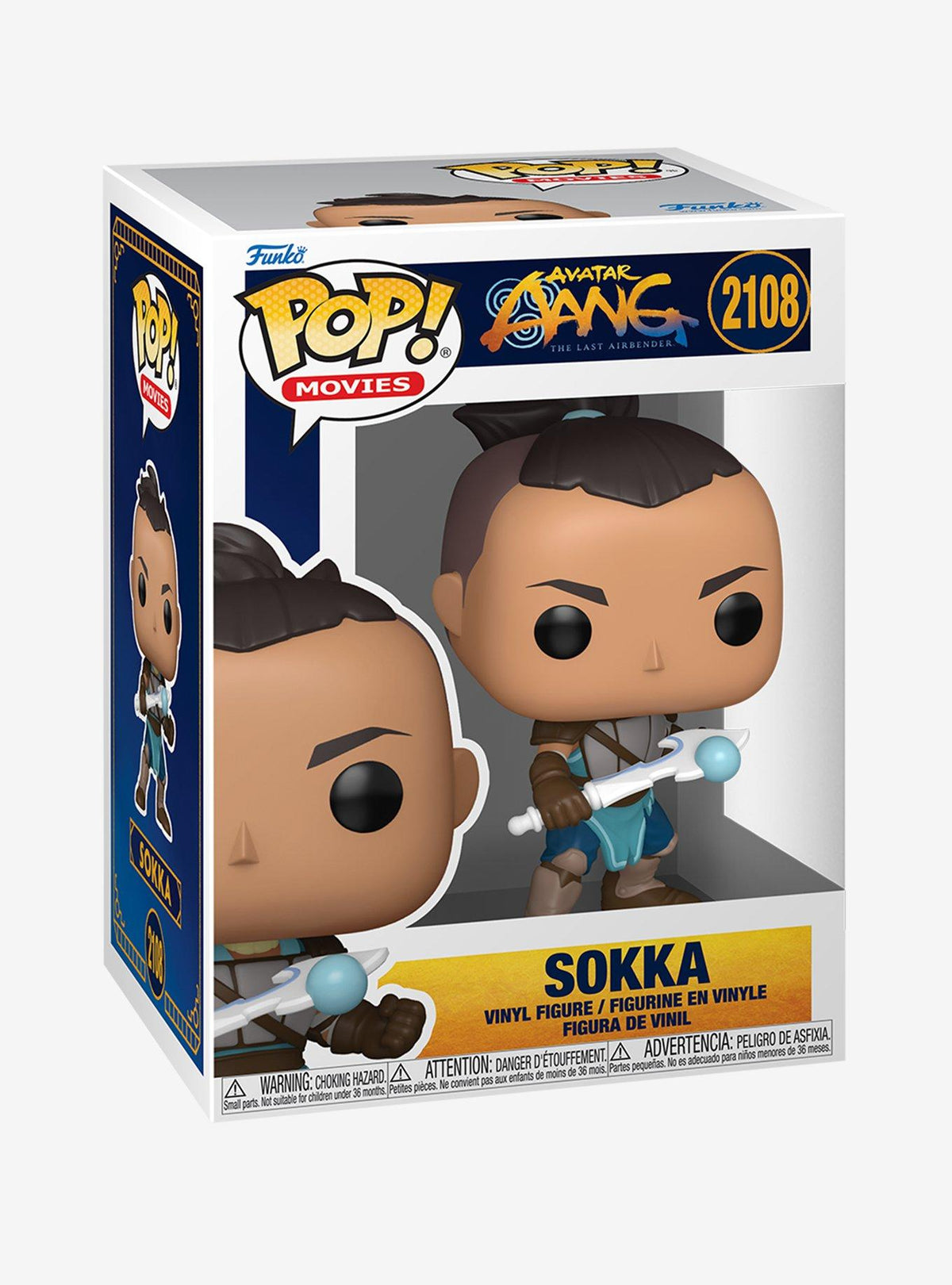 Funko Pop! Sokka de Avatar: The Last Airbender