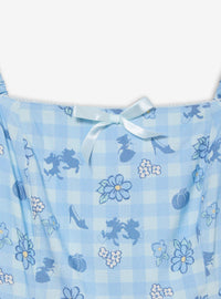 Vestido midi de cuadros vichy Disney Cinderella plus size