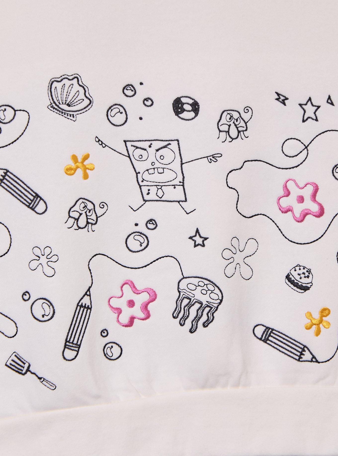 Polerón bordado SpongeBob SquarePants DoodleBob