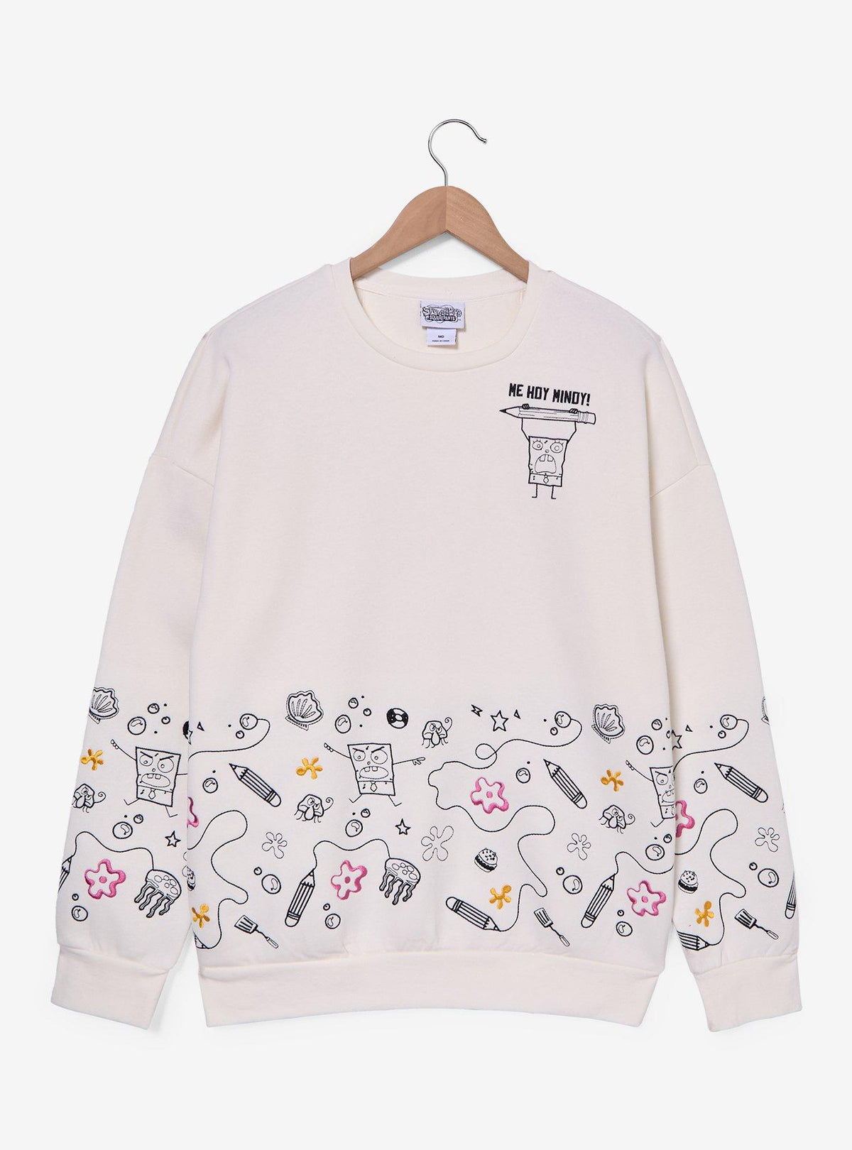 Polerón bordado SpongeBob SquarePants DoodleBob