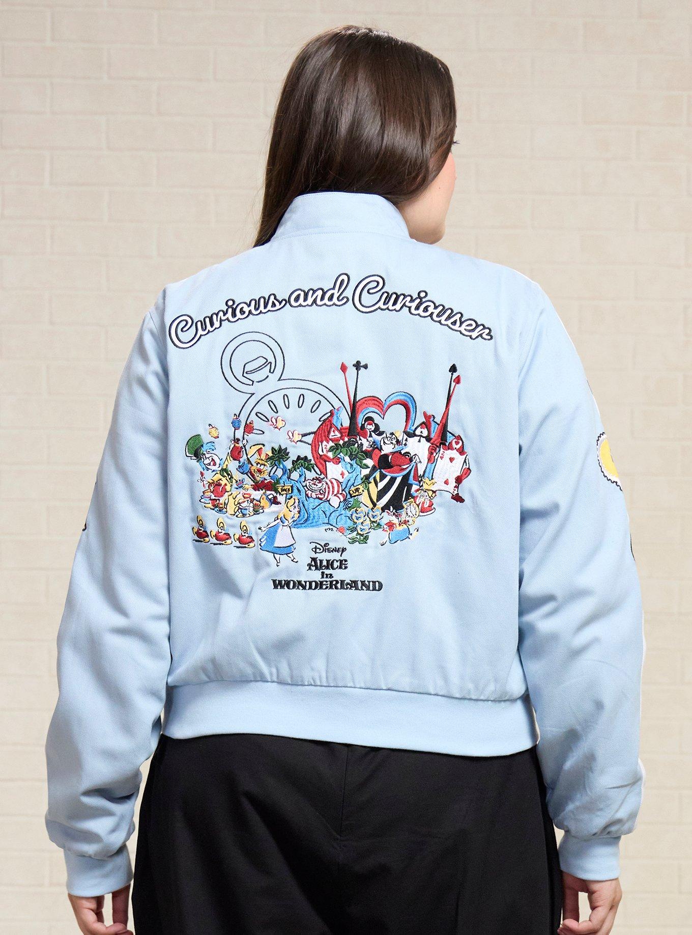 Chaqueta moto corta White Rabbit de Alice in Wonderland