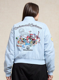 Chaqueta moto corta White Rabbit de Alice in Wonderland