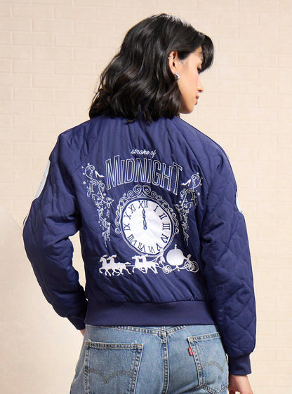 Chaqueta moto corta de Cinderella para mujer