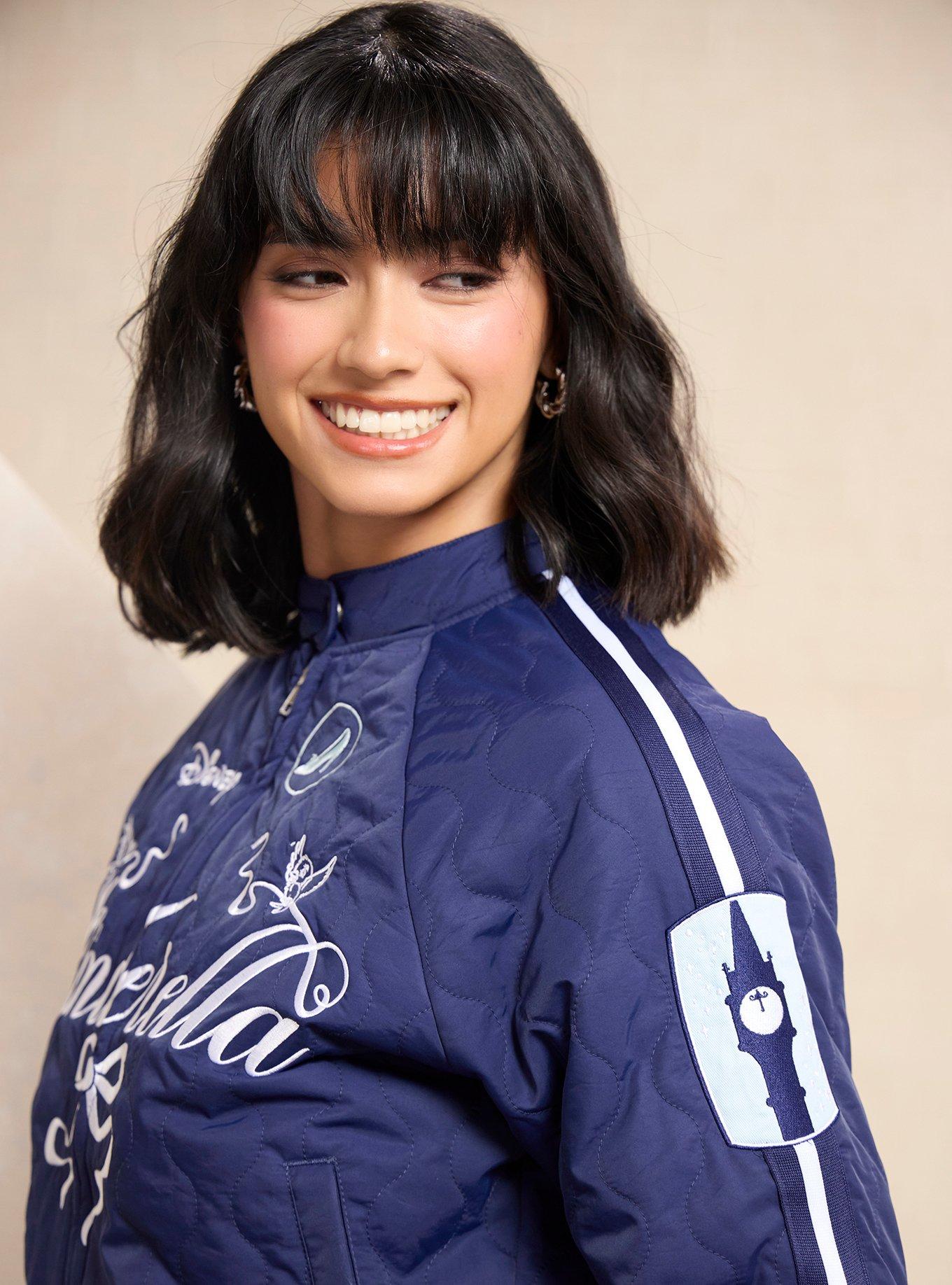 Chaqueta moto corta de Cinderella para mujer
