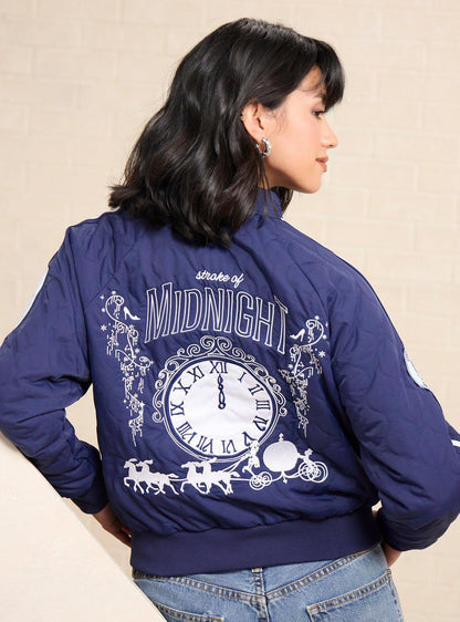 Chaqueta moto corta de Cinderella para mujer