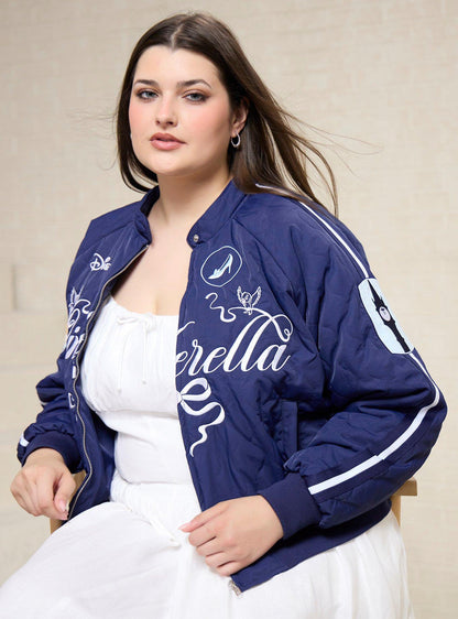 Chaqueta moto corta Disney Cinderella para mujer