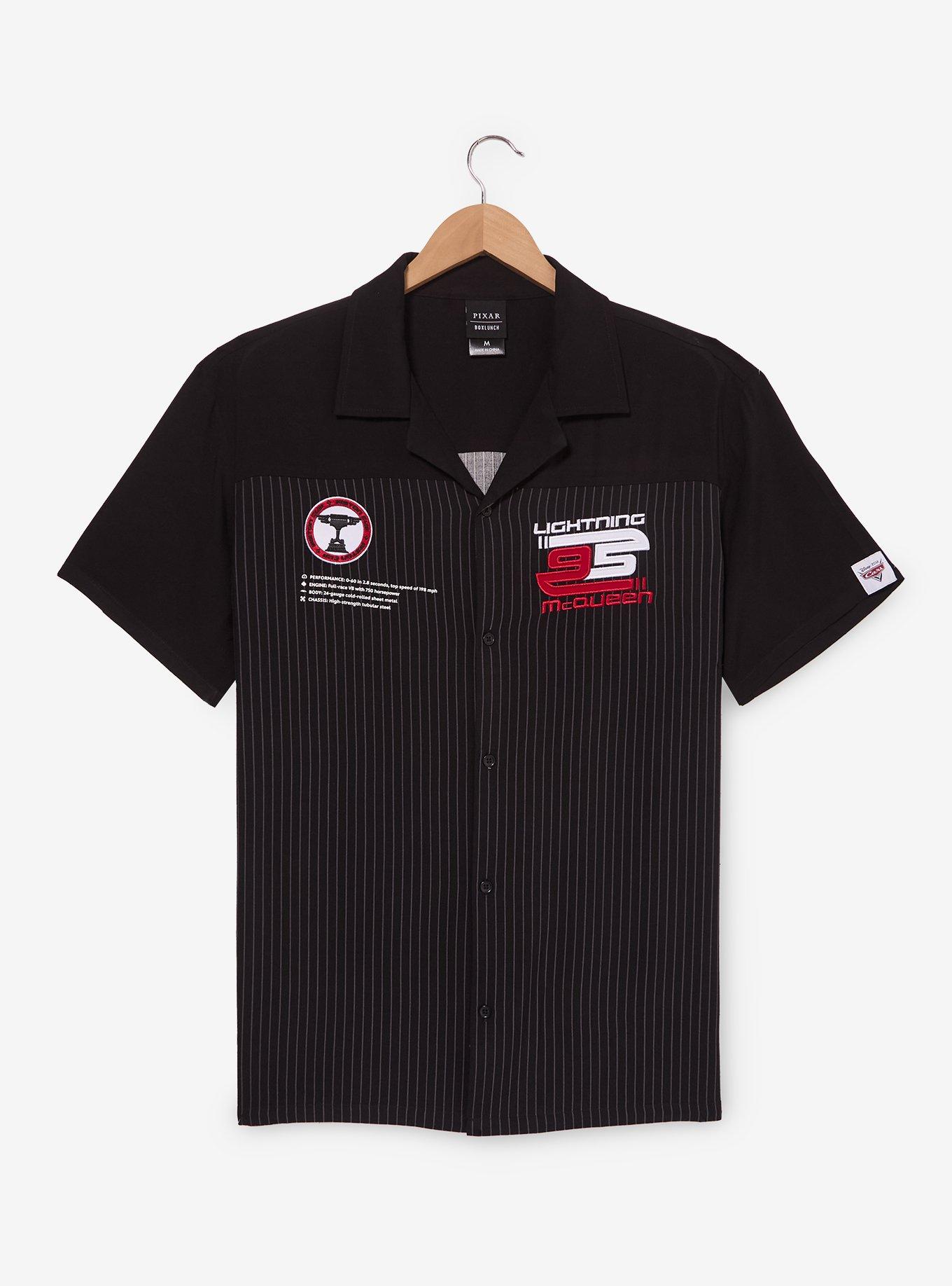 Camisa tejida a rayas de Lightning McQueen
