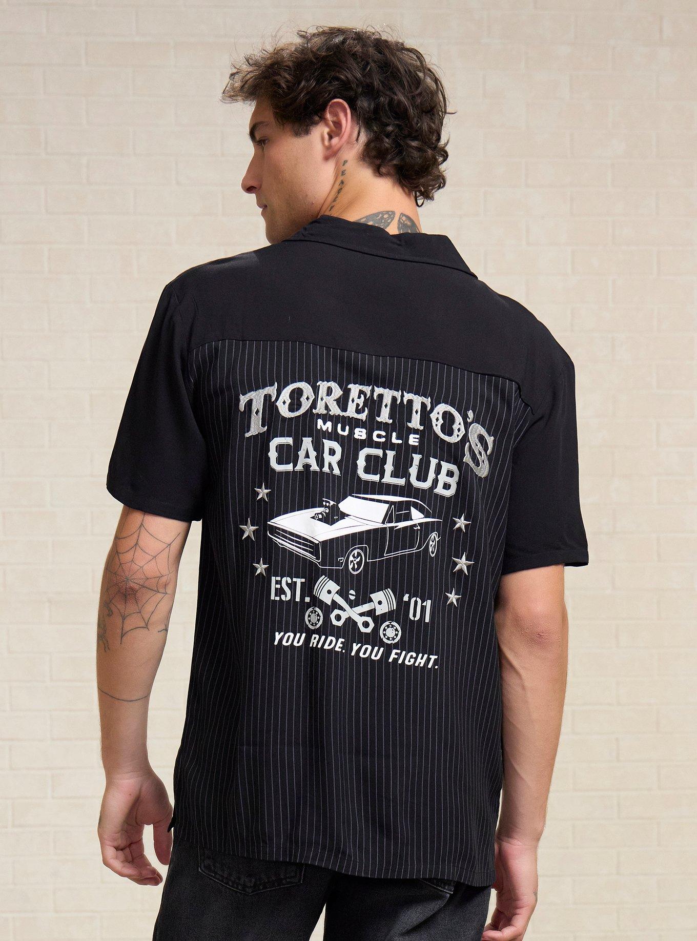 Camisa abotonada Toretto's Muscle Car Club