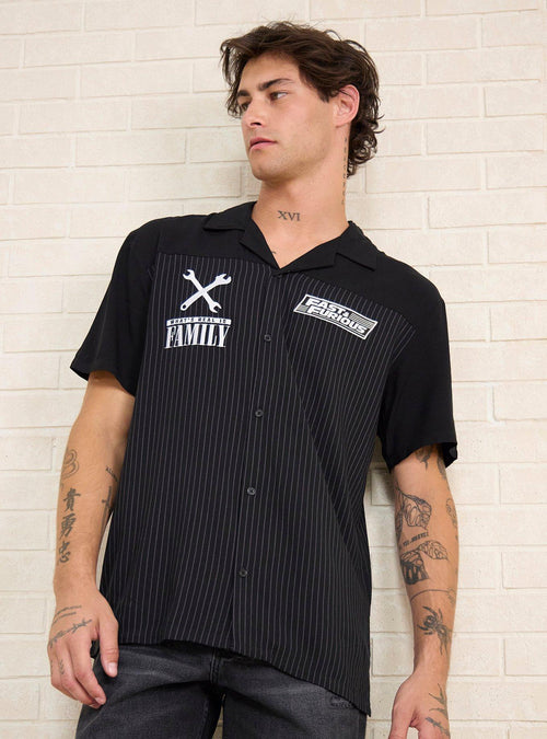 Camisa abotonada Toretto's Muscle Car Club