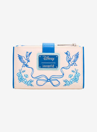 Billetera Disney Cinderella floral con Jaq y Gus