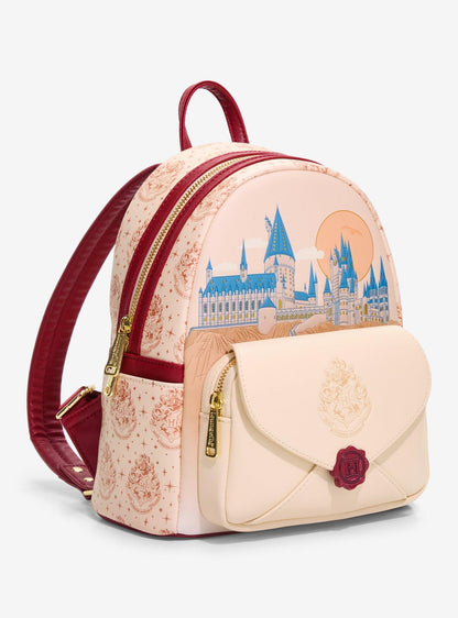 Mini mochila Carta de Hogwarts - Harry Potter