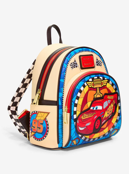 Mochila mini Disney Cars Lightning McQueen vitral
