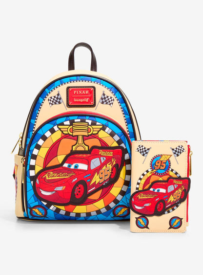 Mochila mini Disney Cars Lightning McQueen vitral