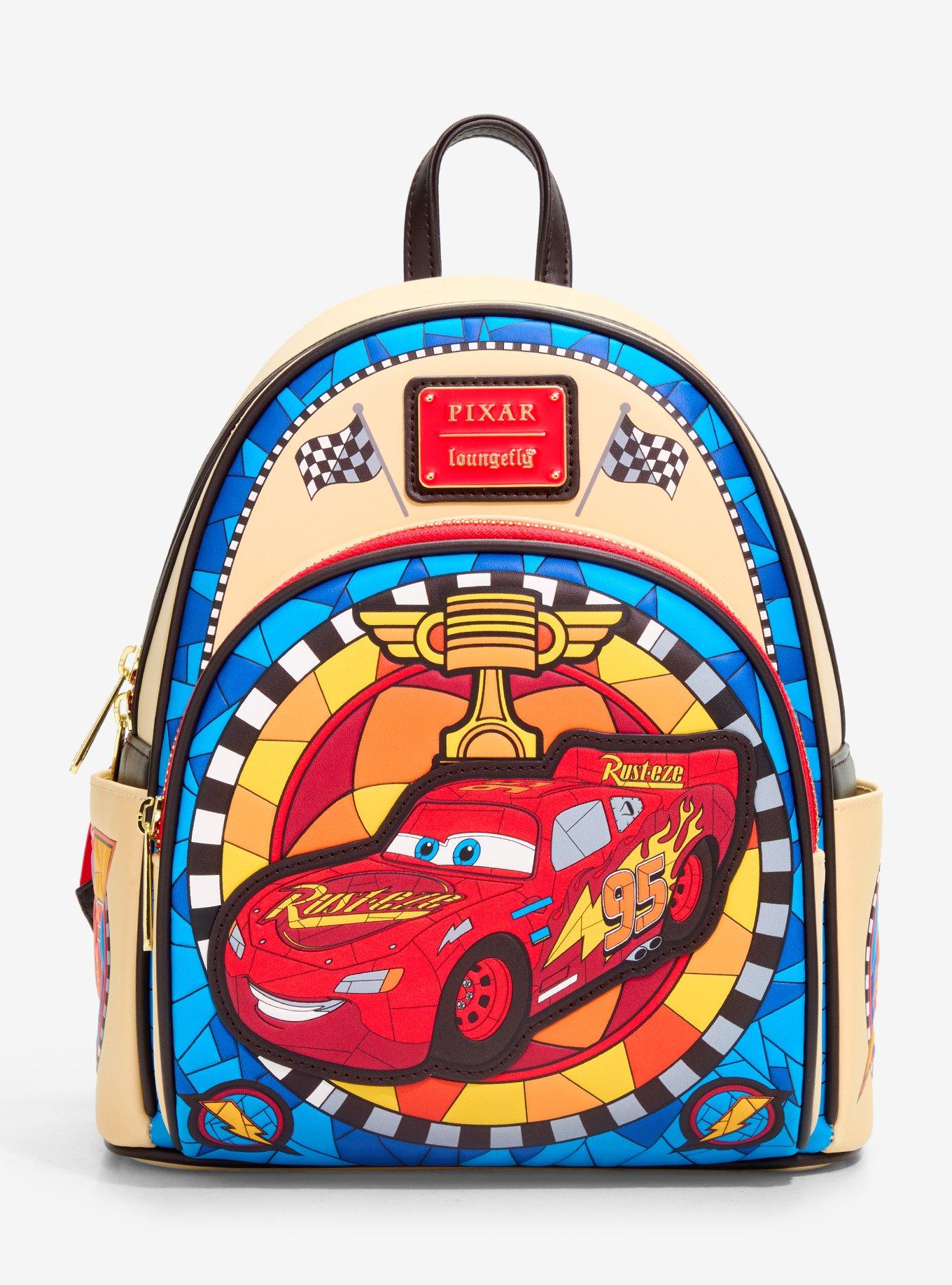 Mochila mini Disney Cars Lightning McQueen vitral