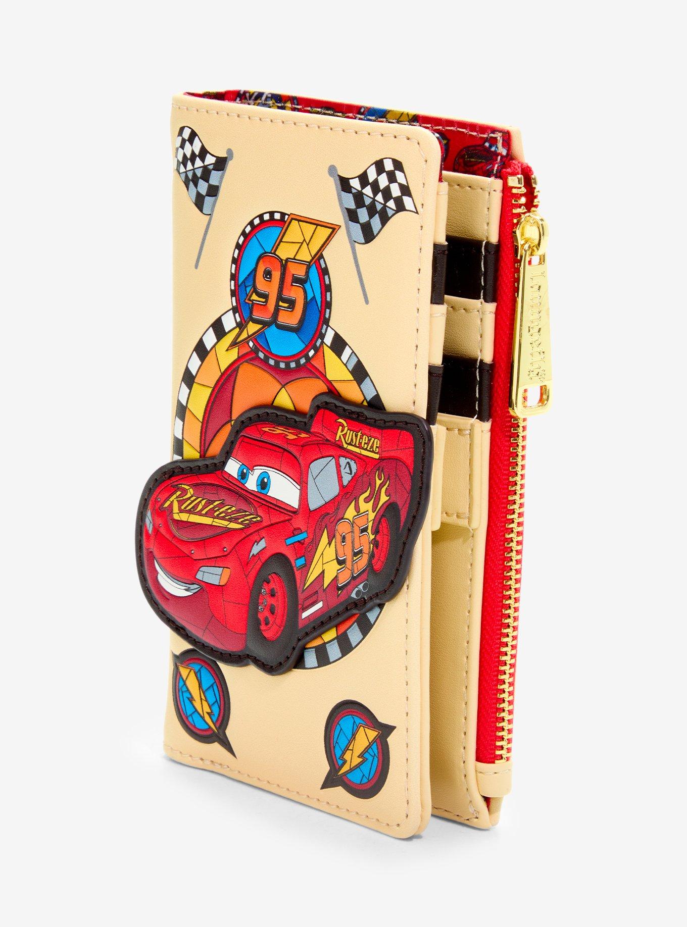 Billetera Disney Cars Lightning McQueen Vidrio de Colores
