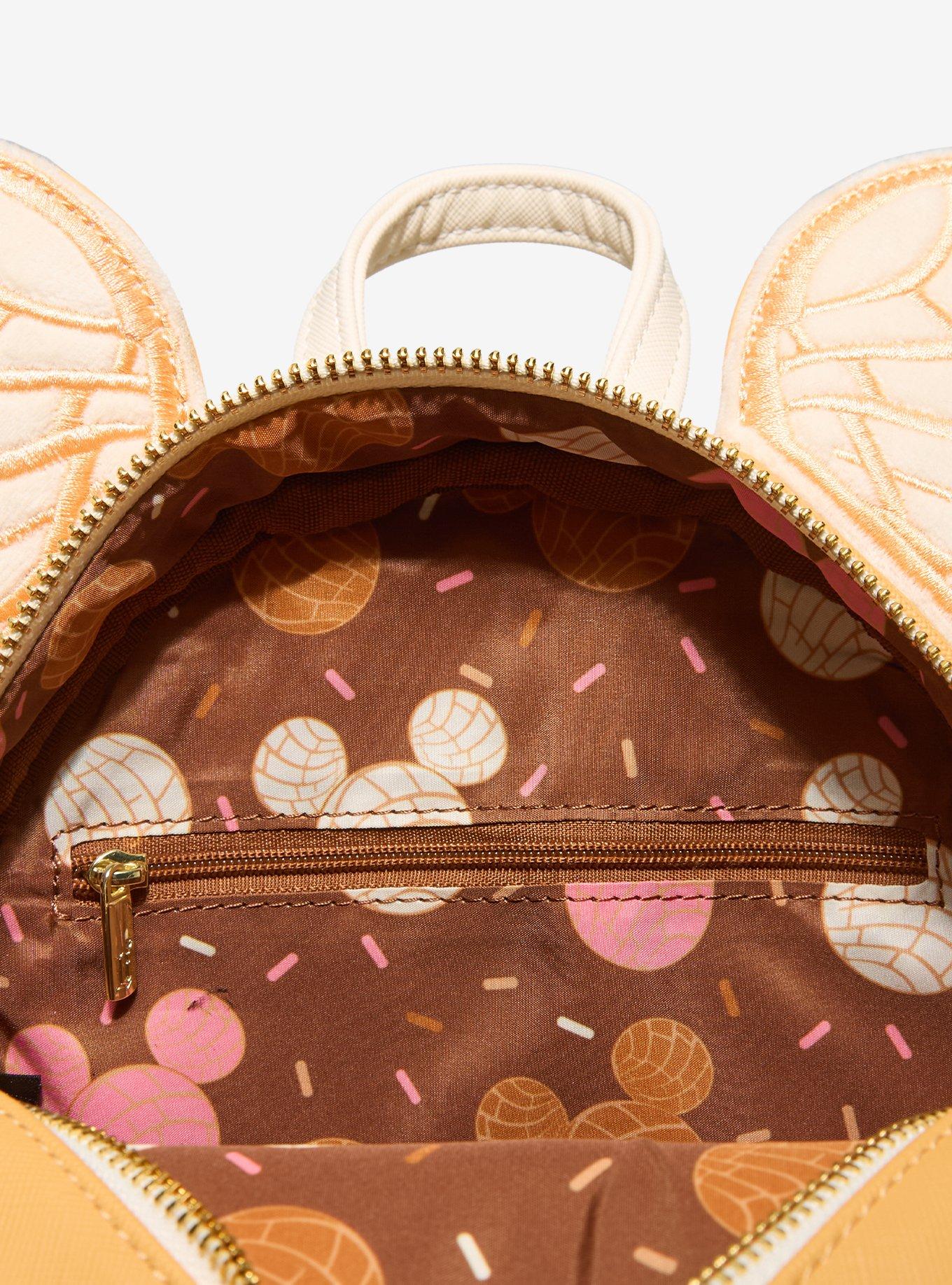 Mochila mini convertible blanca de Minnie Mouse Disney