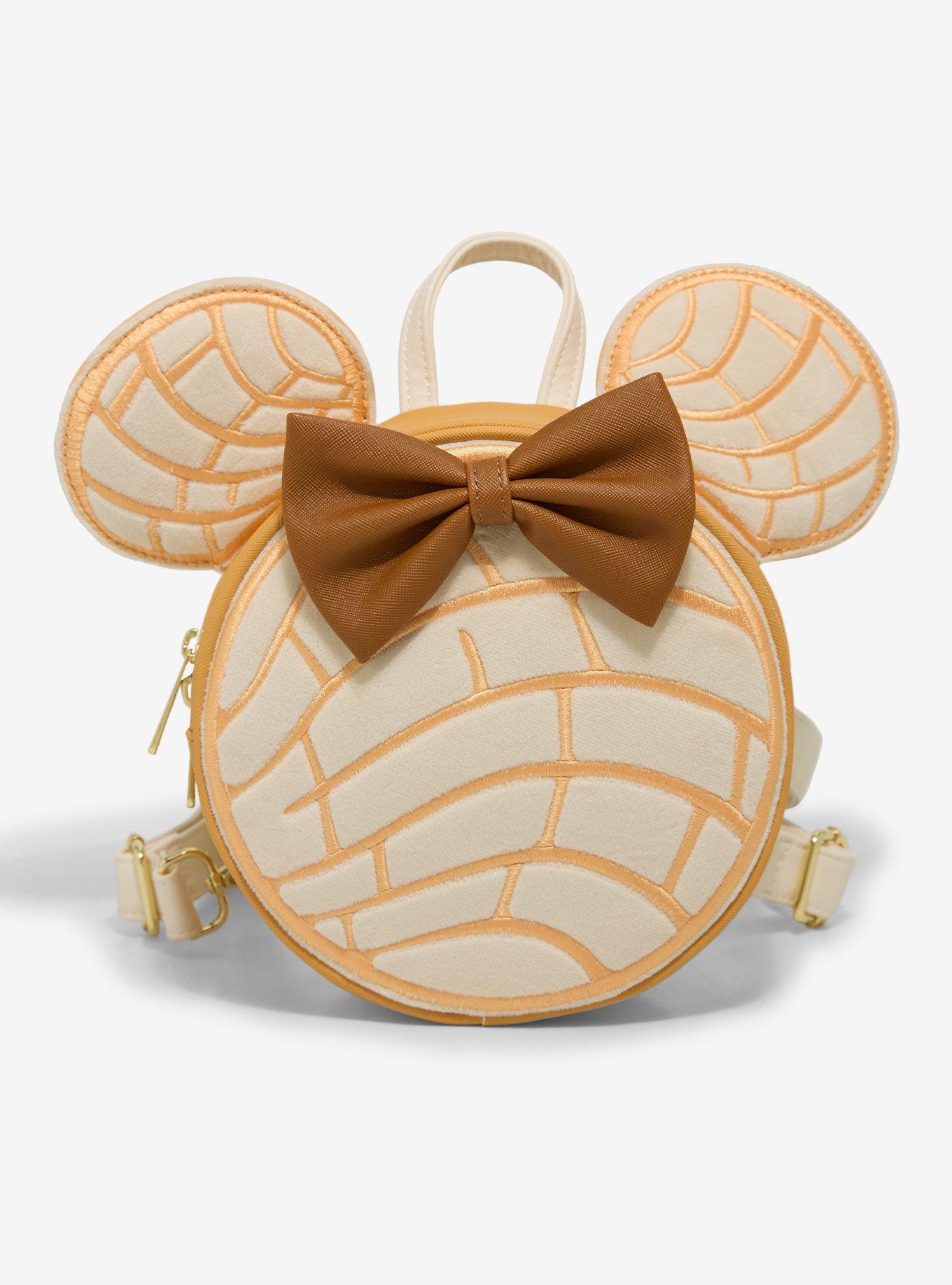 Mochila mini convertible blanca de Minnie Mouse Disney